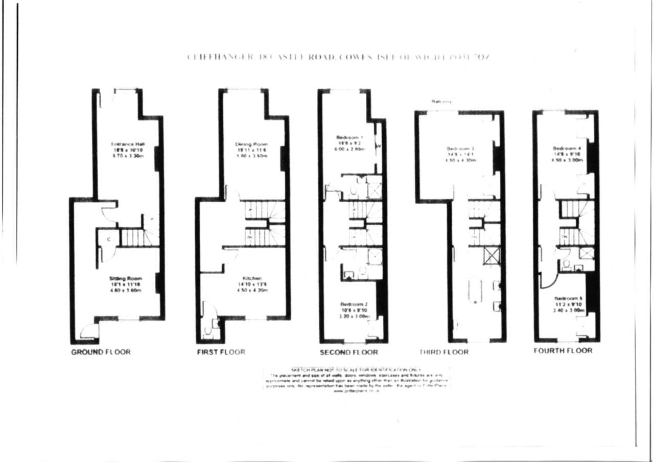 Cliffhanger 18 Castle Road คาวส์ ภายนอก รูปภาพ